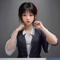 阿凯，技术运维，男性，年轻，在服务器机房里检查设备