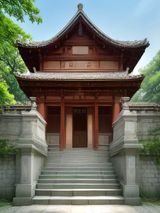 AI短剧封面，科幻感十足的数字人物在未来城市背景中